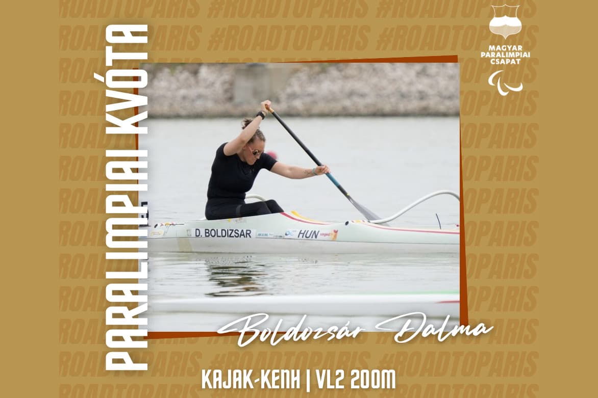 Boldizsár Dalma kvótát szerzett kenuban