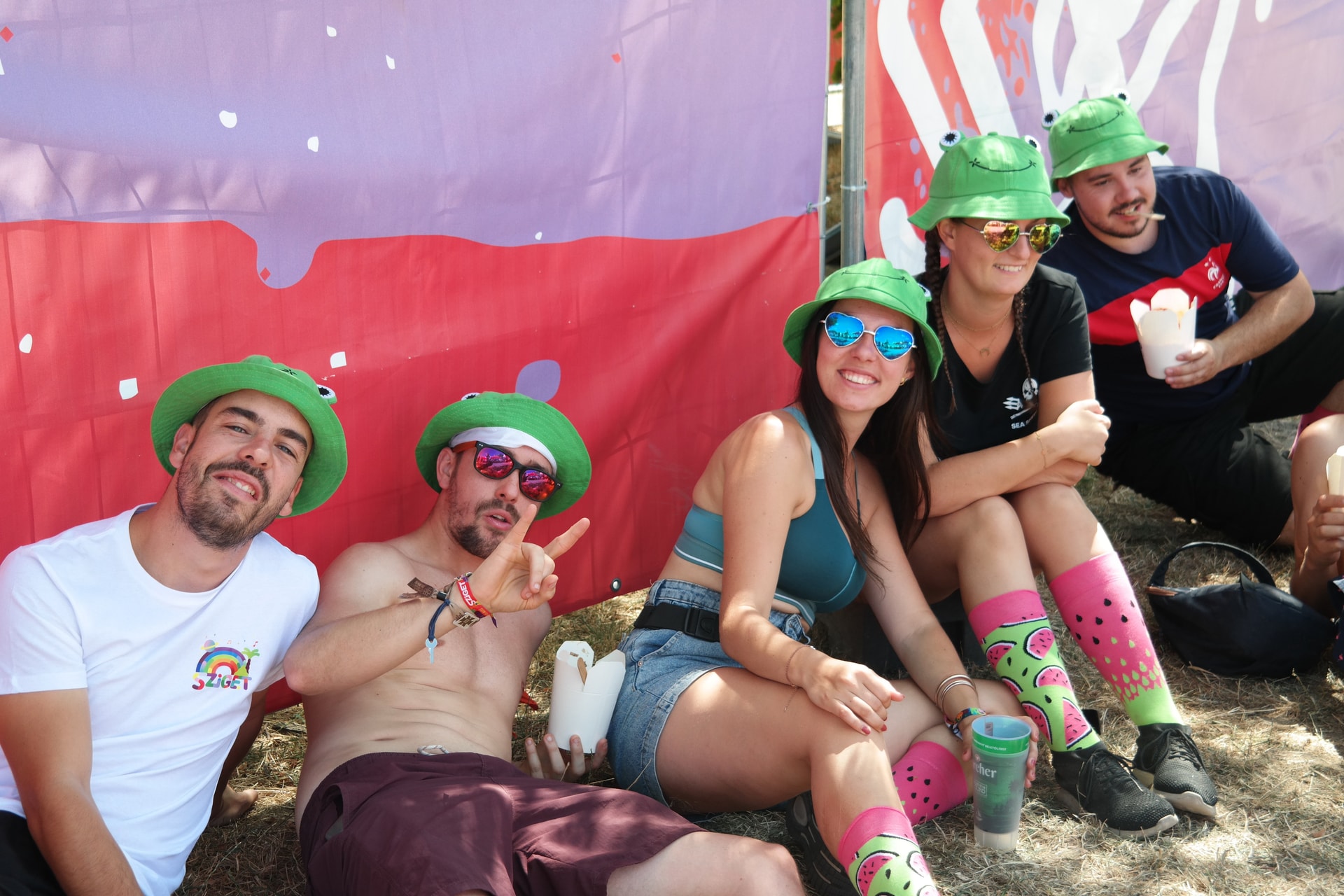 Szó szerint a fél világ a Szigeten nyomja