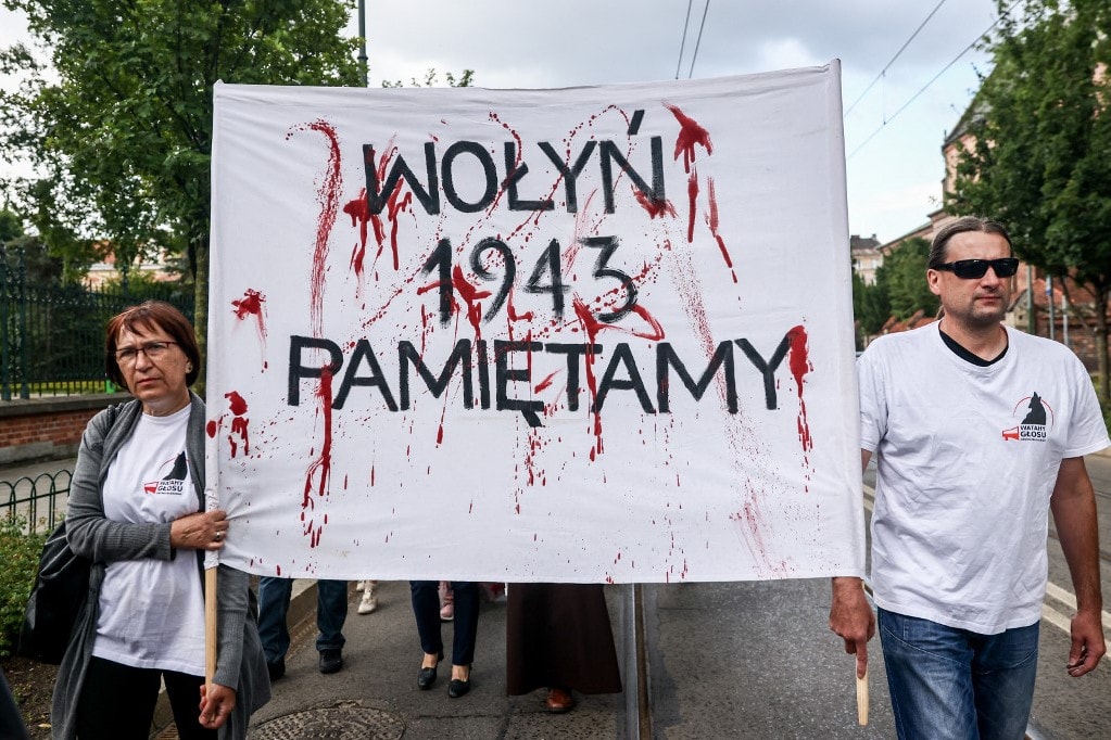 Az ukrán parlament elnöke részvétet nyilvánított a volhíniai mészárlásban áldozatul esett lengyelek hozzátartozóinak