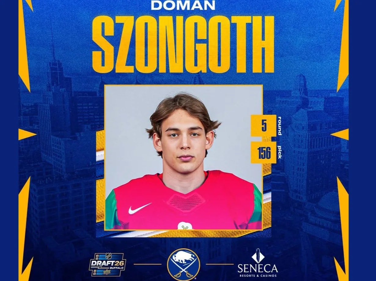 NHL: Szongoth pontot szerzett a Buffalo fiataljainak hétfői meccsén