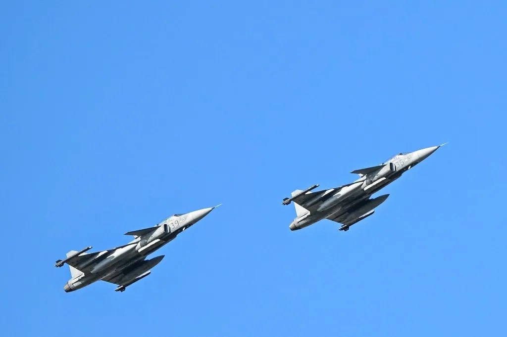 2026 októberétől svéd Gripenek járőröznek Lengyelország légterében