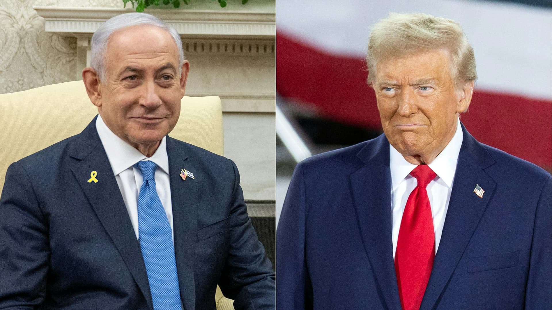 Telefonon beszélt egymással Trump és Netanjahu