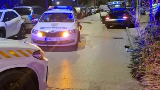 Ámokfutó csapódott az őt üldöző rendőrautónak