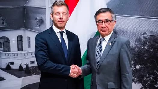 Toshihiro Suzukit fogadta Magyar Péter