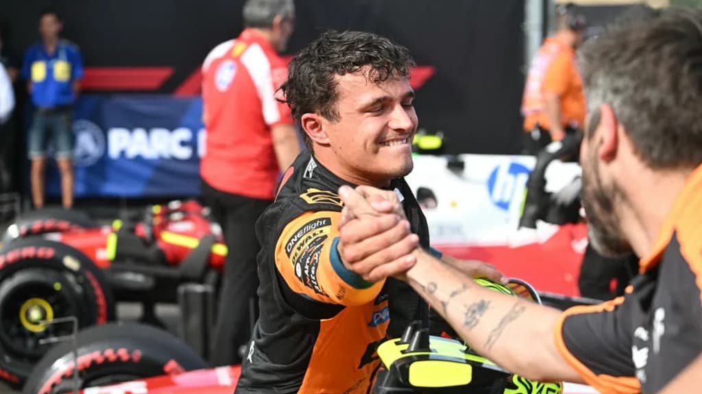 Lando Norris bajnoki üzemmódba kapcsolt