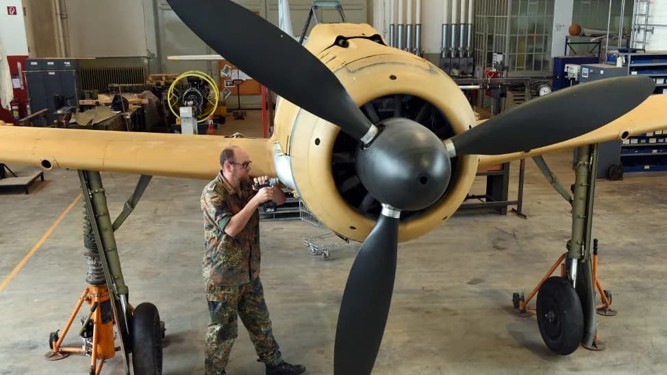 Egy Focke-Wulf 190 vadászrepülőgépet restauráltak Törökországban