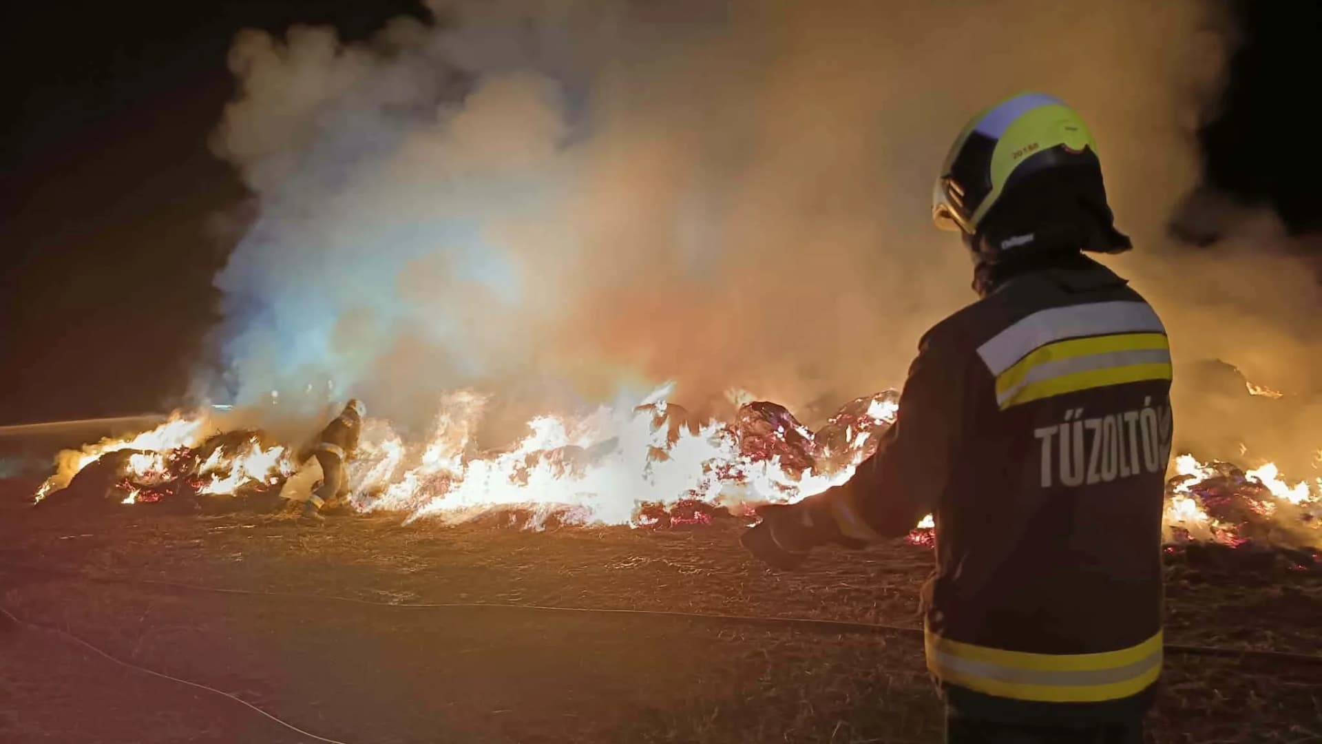 Kigyulladt a gaz és az avar Felsőpakonynál