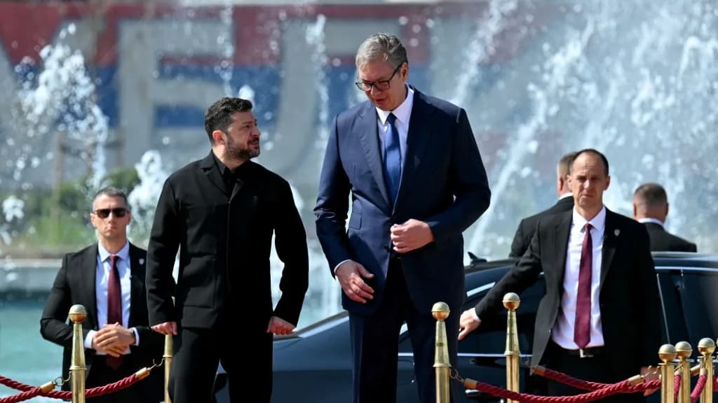Vucic magyarázkodásra kényszerült Zelenszkij látogatása miatt
