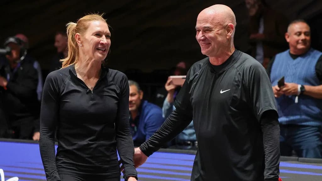 Ritka felvétel került elő Steffi Grafról