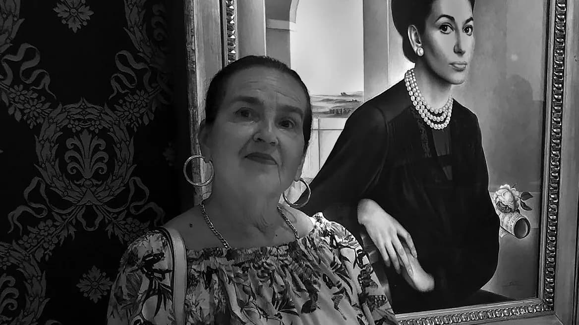 Oszter Alexandra édesanyjától búcsúzik