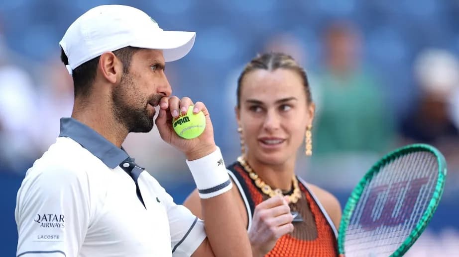 Az első körben búcsúzott Szabalenka és Djokovic vegyes párosban