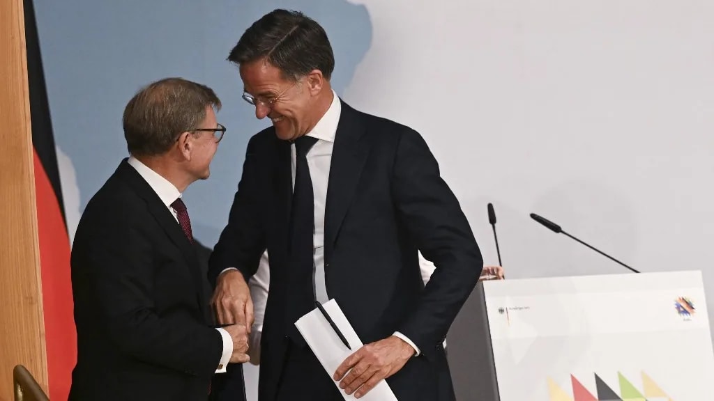 Mark Rutte Ukrajna további támogatására kéri a német kormányt