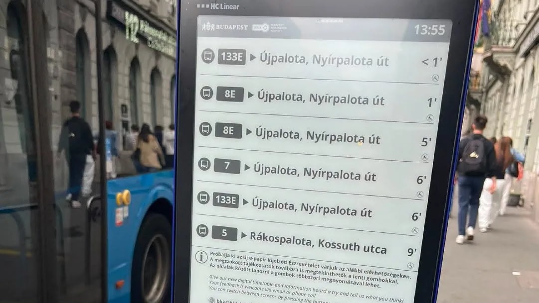 Modernizálják a megállók utastájékoztatását