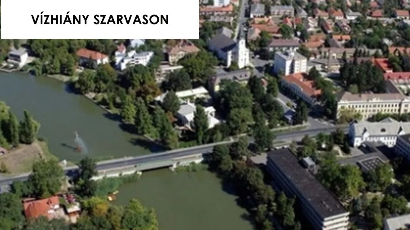 Csőtörés Szarvason és két szomszéd településen