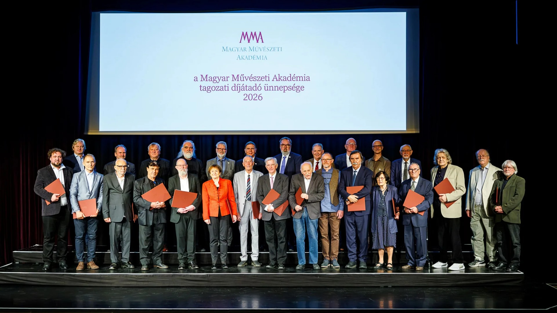 A Magyar Művészeti Akadémia díjátadóján kilenc művészeti ág jelesei vehettek át elismerést