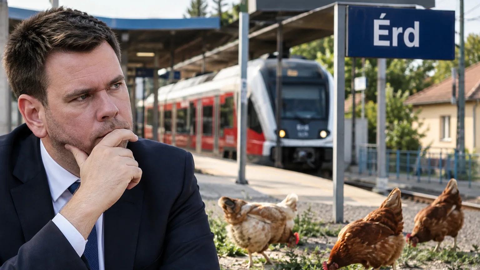 Tyúkok kapirgálnak Érden? Vitézy Dávid ennél azért fogalmazhatott volna jobban