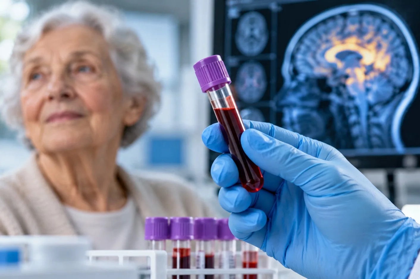 Áttörést értek el a kutatók, mert egyetlen vérvétel megmutathatja, hogy mikor jelentkezhet az Alzheimer-kór
