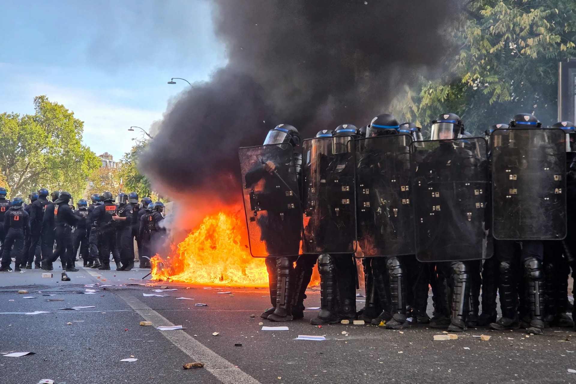 Történelmi épület vált a zavargások áldozatává Franciaországban + VIDEÓ