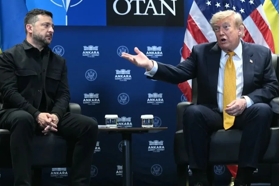 Trump: Zelenszkij helyett valaki másnak kellene a háború lezárásáról tárgyalnia