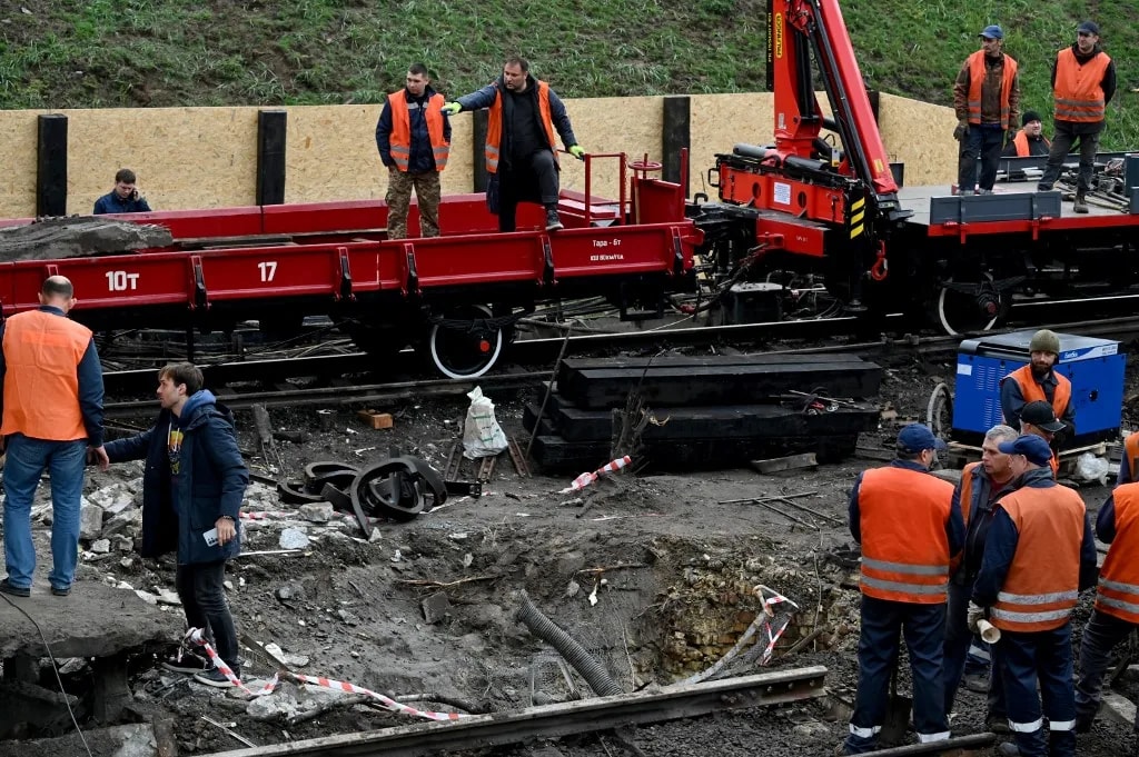 Ukrán logisztikai és energetikai célpontokat támadtak az oroszok