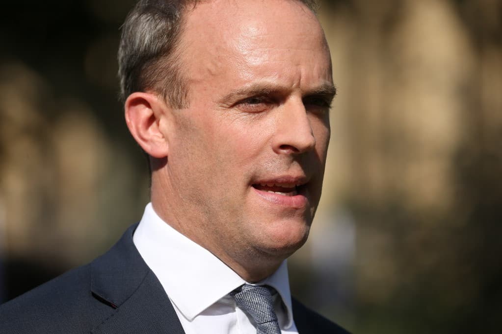 Lemondott Dominic Raab brit miniszterelnök-helyettes