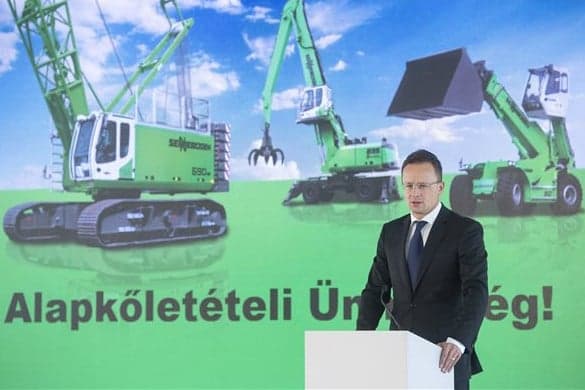 Szijjártó: Magyarország az új világgazdasági korszak nyertese