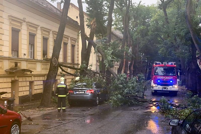 Brutális vihar tombolt Szegeden