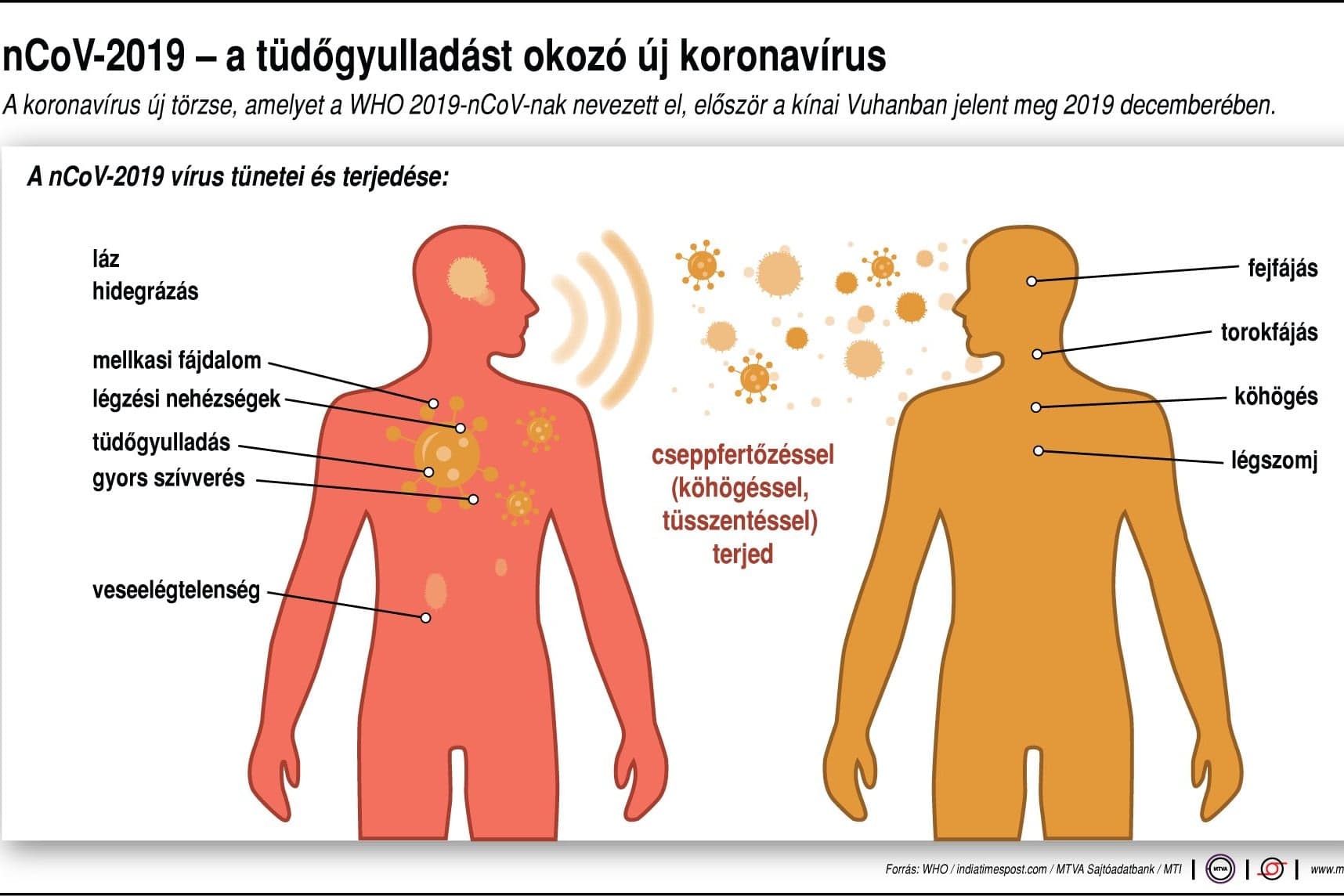 Minden kontinensen jelen van a koronavírus