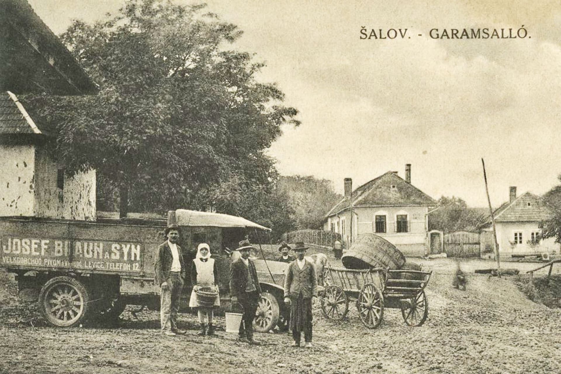 Garamsalló gigászi borospincéje és a peszeki leányka