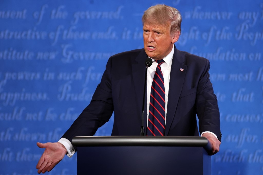 Trump irányított az első elnökjelölti vitán