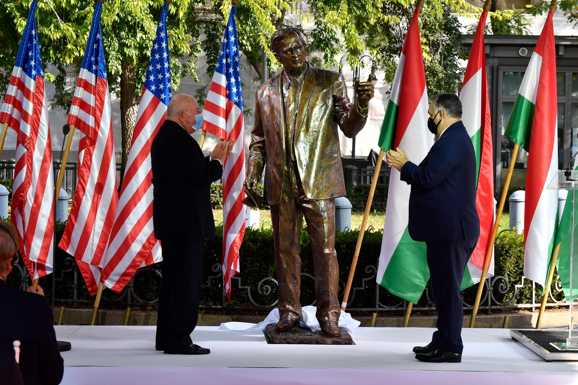 Orbán: Minden magyar tudja, hogy Amerika a szabadság földje
