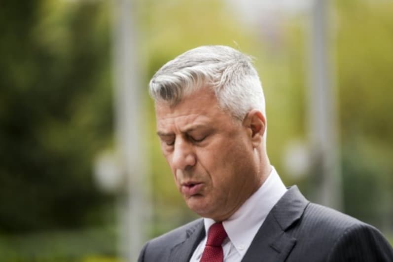 Tagadta bűnösségét Hashim Thaci
