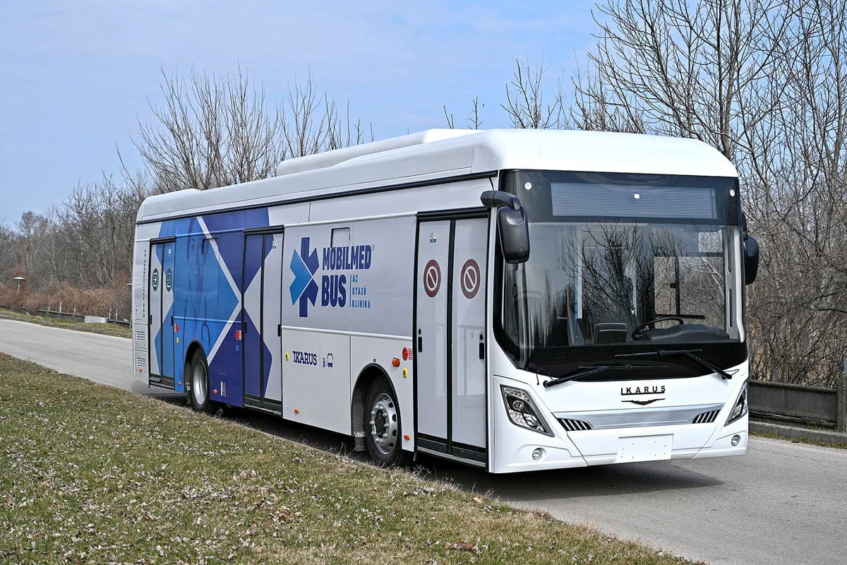 Magyarországon fejlesztett buszok is segíthetnek a járvány elleni harcban