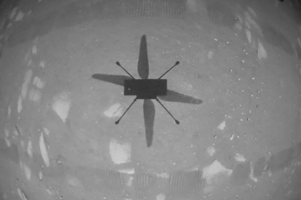 Történelmi tesztrepülést tett a NASA helikoptere a Marson