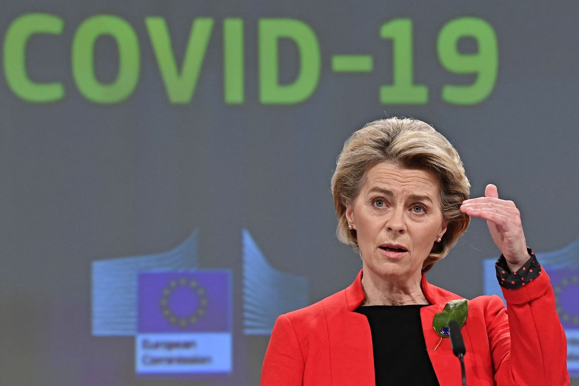 Von der Leyen: Az EU a légiközlekedés leállítását javasolja a dél-afrikai régióból