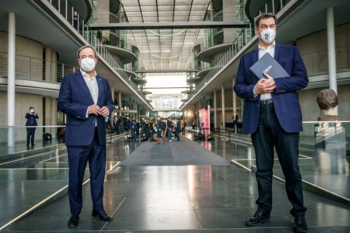 Tovább folytatódik Armin Laschet és Markus Söder versengése a CDU/CSU kancellárjelöltségéért