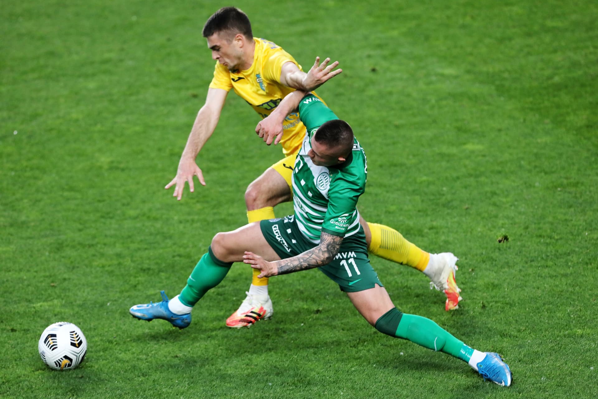 Ferencváros győzelem Nguen-duplával