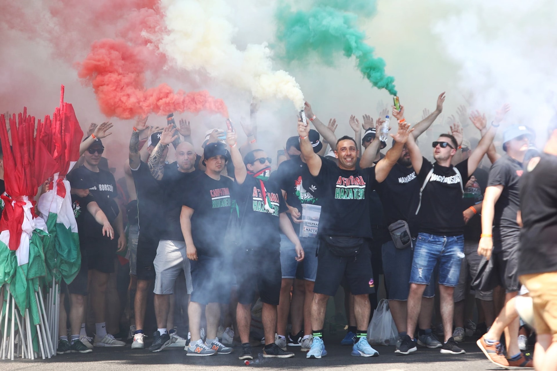 Ismét elképesztő Eb-hangulatot varázsoltak magyar szurkolók