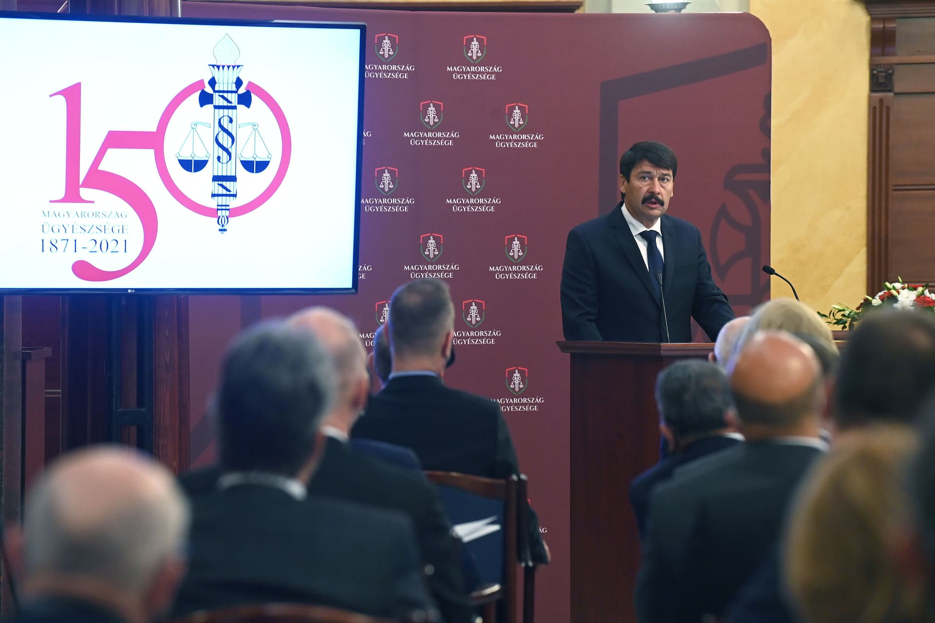 Áder: Magyarország büszke lehet igazságszolgáltatási rendszerére