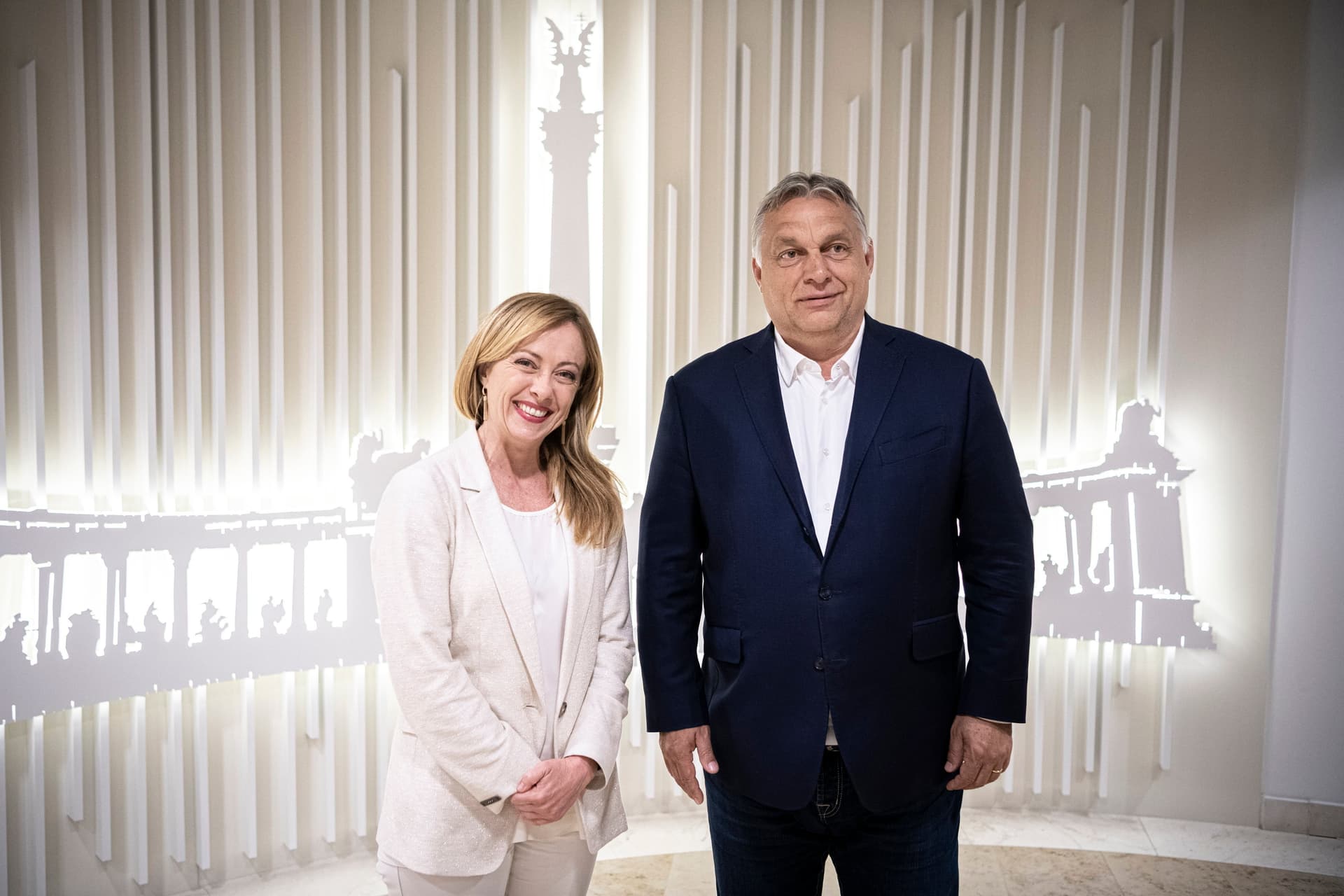 Orbán Viktor az Olasz Testvérek elnökével tárgyalt Brüsszelben