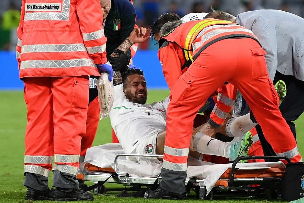 Spinazzola súlyos sérülése árnyékolja be az olaszok örömét