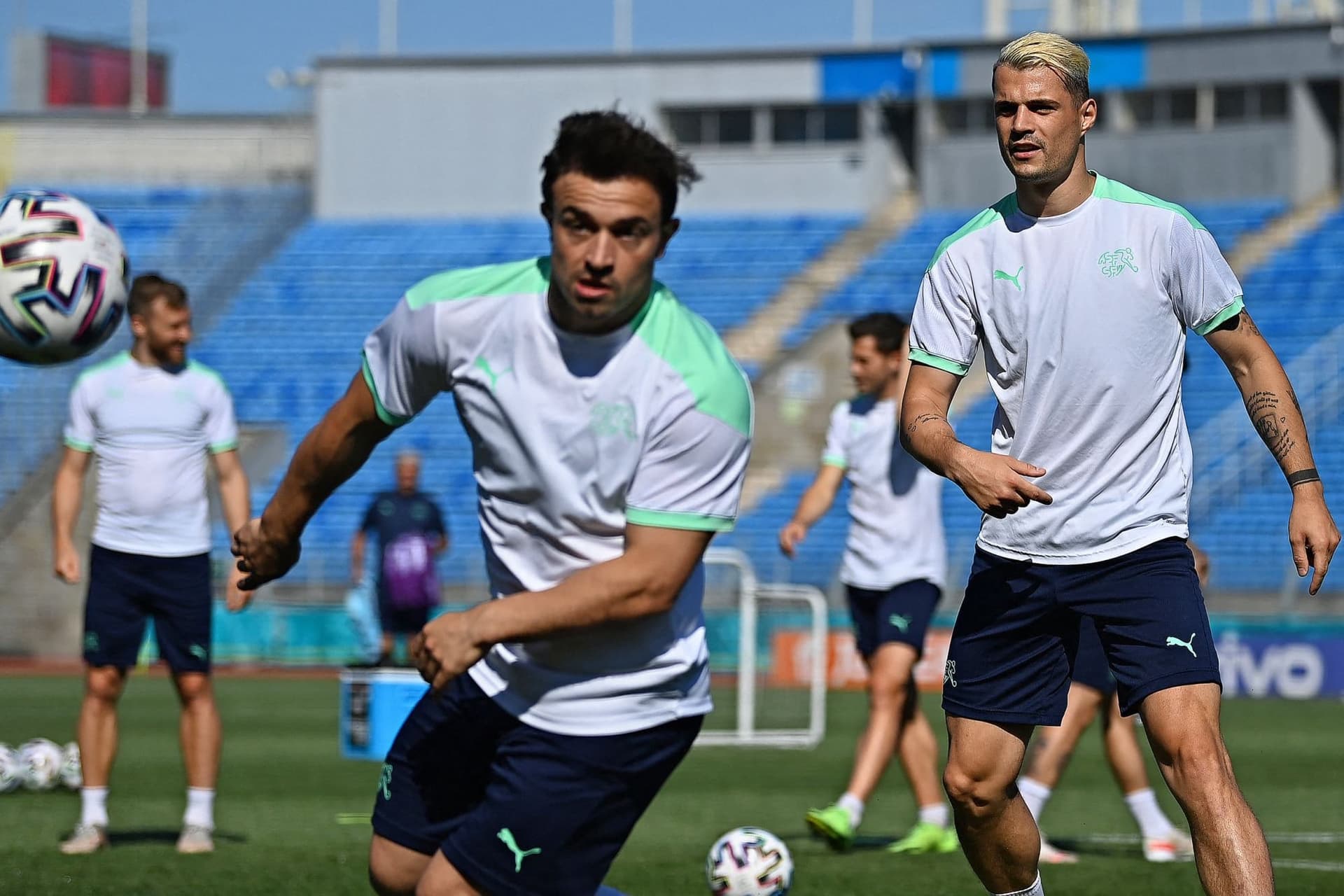 Granit Xhaka nem játszhat a spanyolok ellen