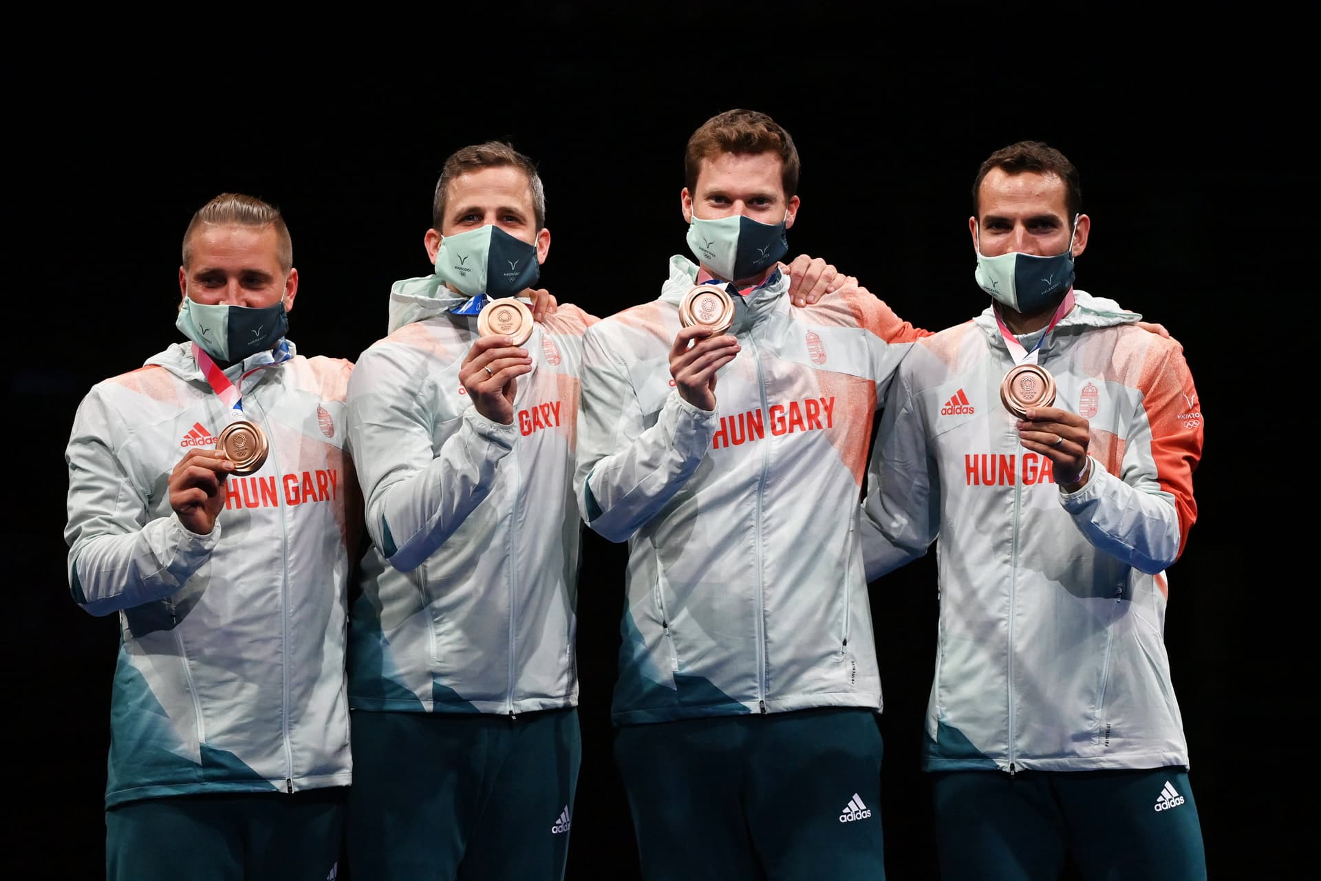 Olimpiai bronzérmes a magyar kardcsapat