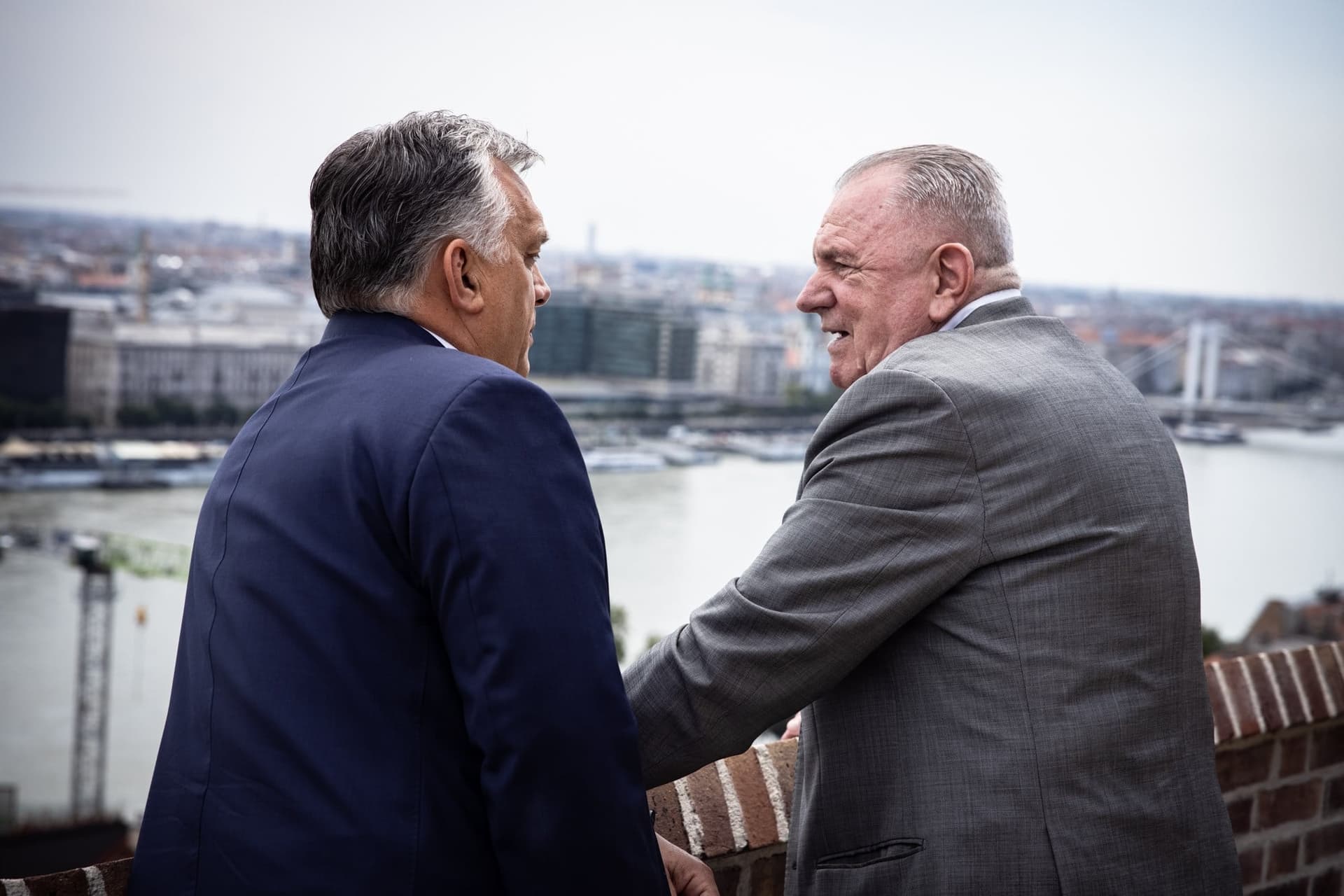 Orbán Viktor köszöntötte a születésnapos Mészöly Kálmánt