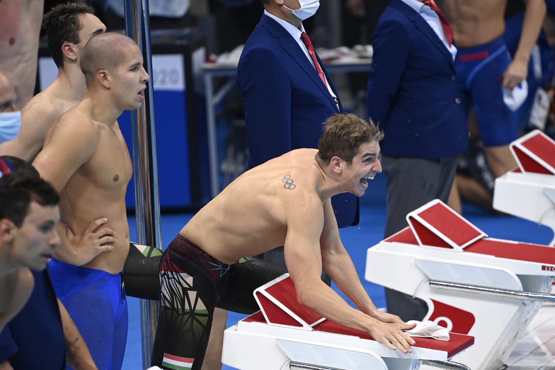 Országos csúccsal ötödik a 4x100-as gyorsváltó