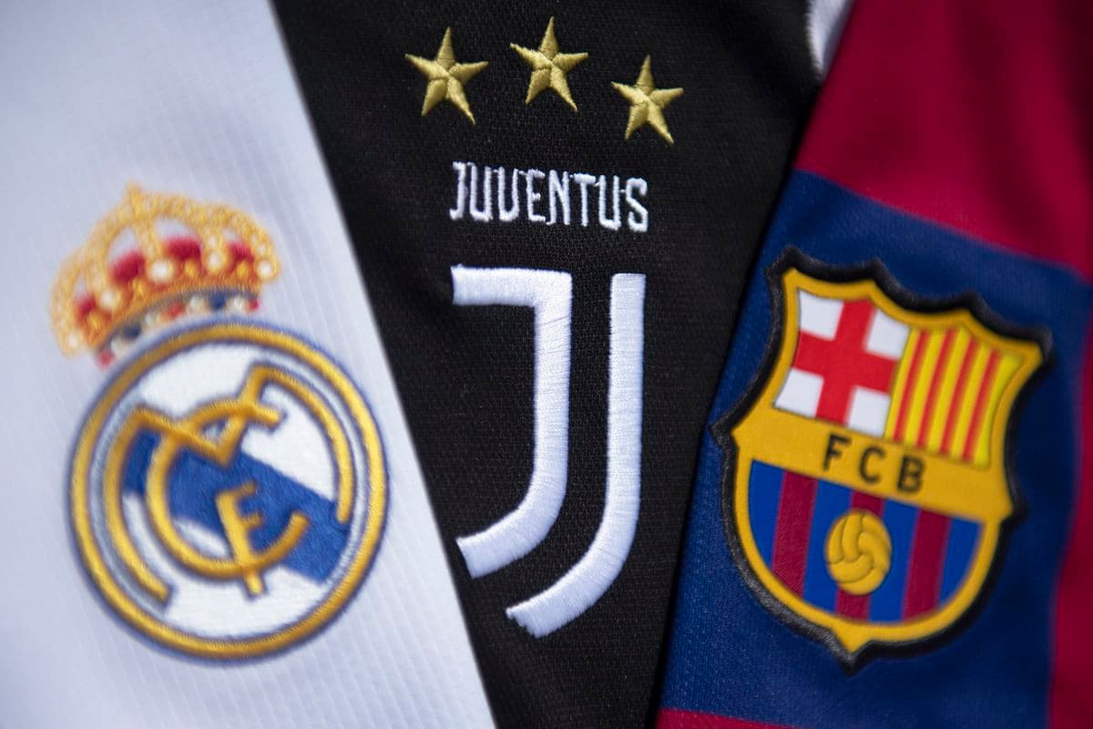 Az UEFA felfüggesztette a fegyelmi eljárást a Real, a Juve és a Barca ellen