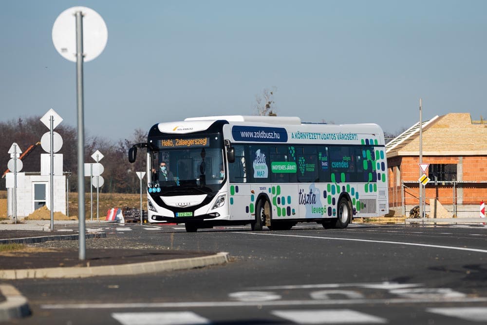 Zalaegerszegen is sikertörténet a tisztán elektromos Ikarus 120E
