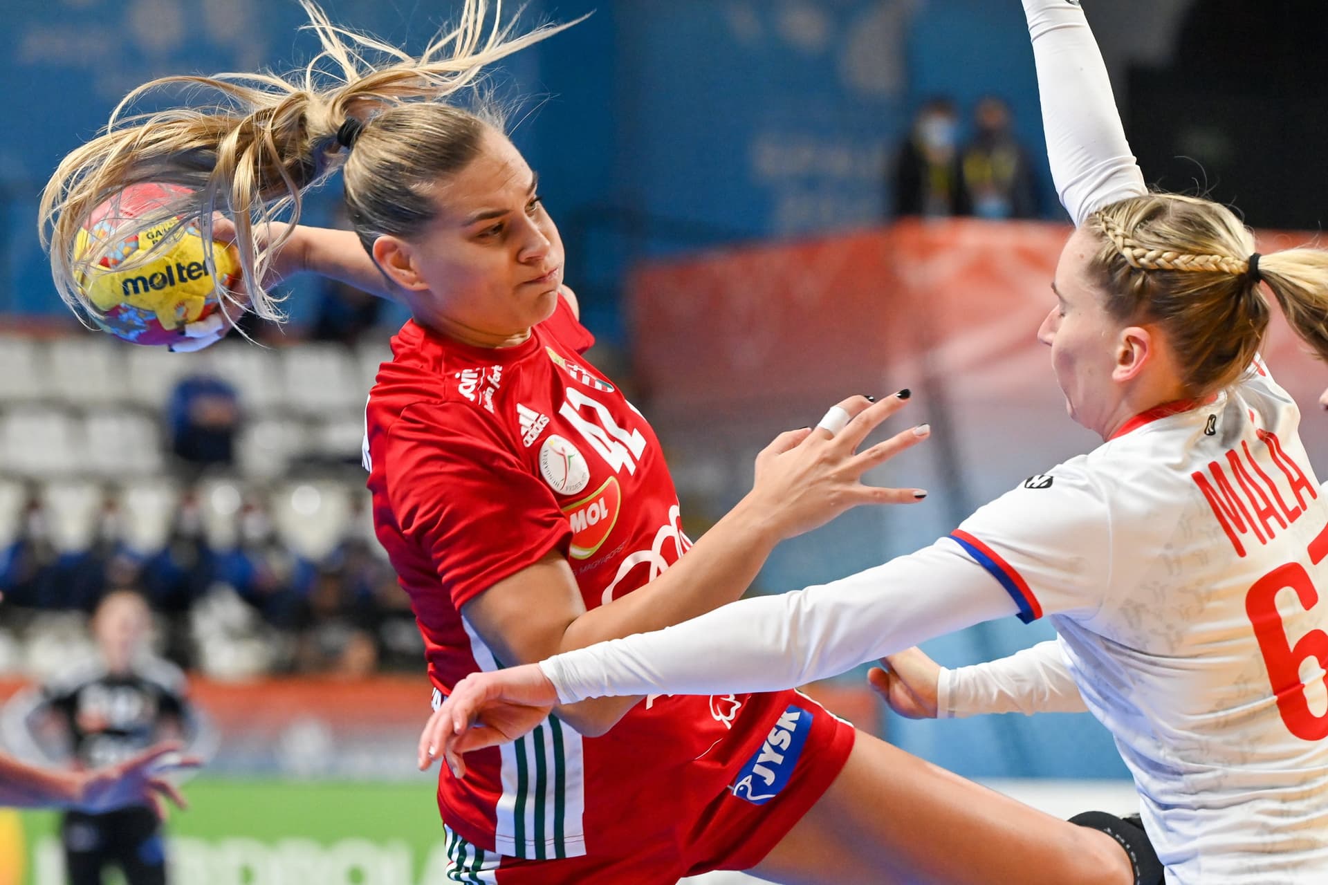 Kézilabda: Klujber Katrin nem játszhat Dánia ellen