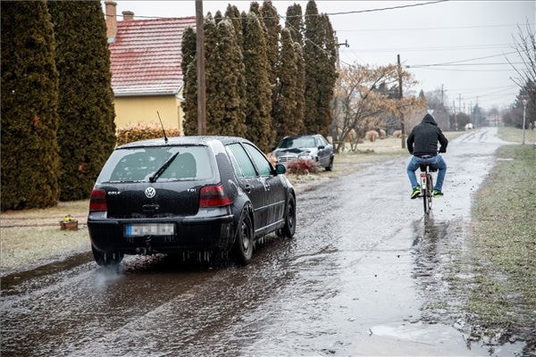 Devecserben 50,6 milliméter eső hullott 24 óra alatt