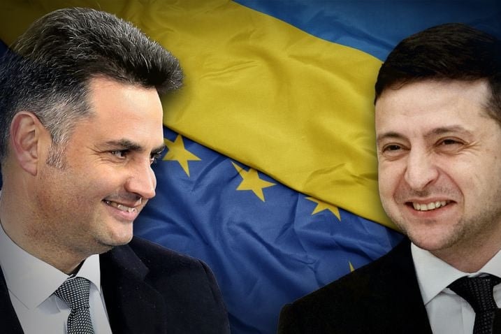 Az ukrán külügyminiszter egyeztetett Márki-Zay stábjával Zelenszkij brüsszeli beszéde előtt